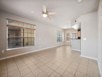 Separate dining area
